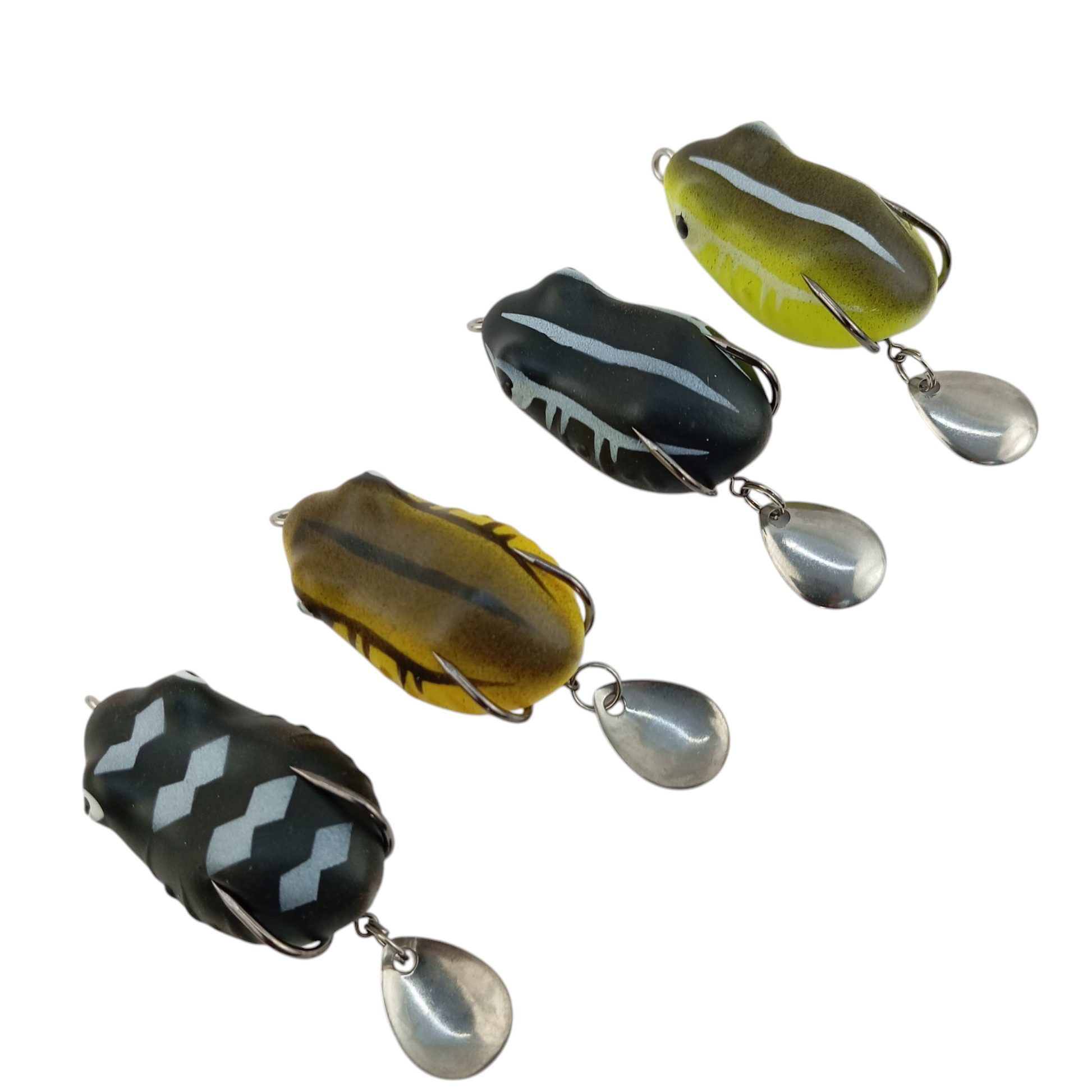 Mini Frog Lure 4.2cm 7.2gms with Spinner