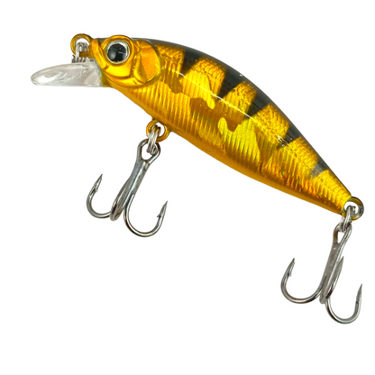 Minnow- Suspending-Lure- 3.3gms-5cm - Golden-Tiger