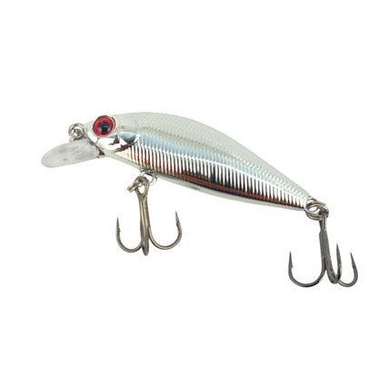 Minnow- Suspending-Lure- 3.3gms-5cm-Silver