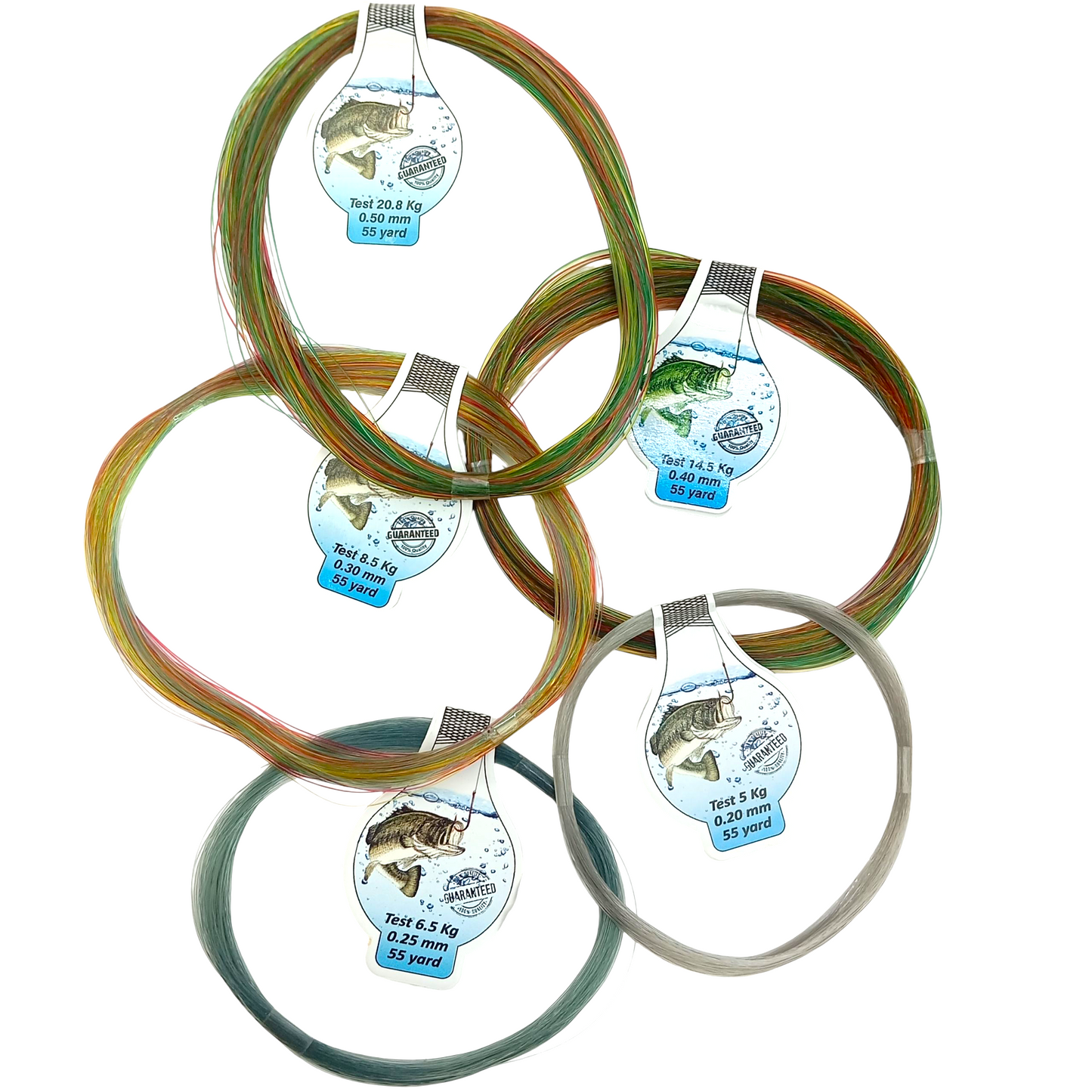 Monofilament Fox Club Fishing Line-Color 50M Connected Spools