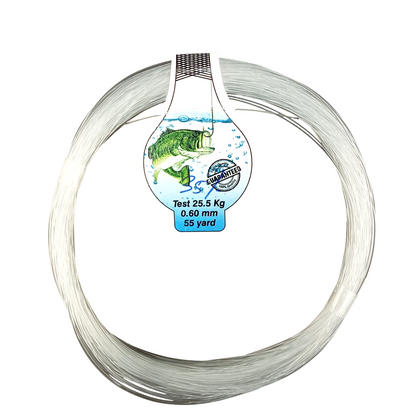 Monofilament Fox Club Fishing Line-White 50M Connected Spools