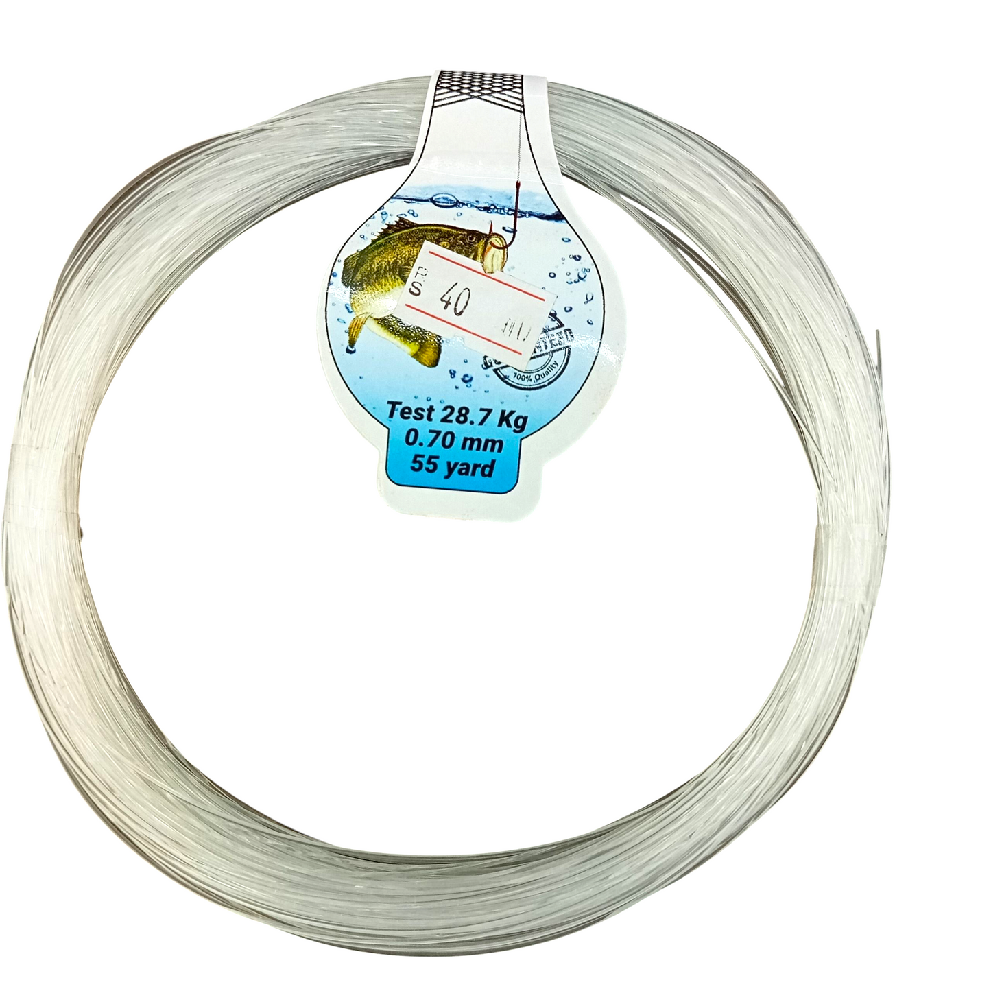 Monofilament Fox Club Fishing Line-White 50M Connected Spools