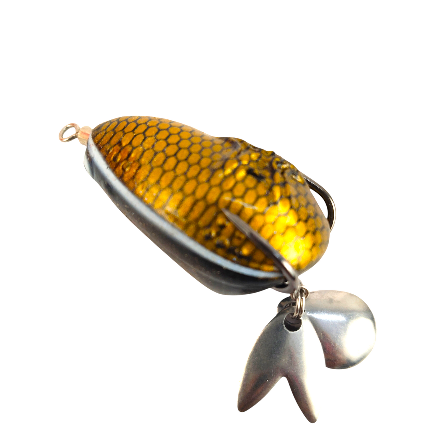 Morizo Double Spinner Frog Lures 4.5cm-6.5gms