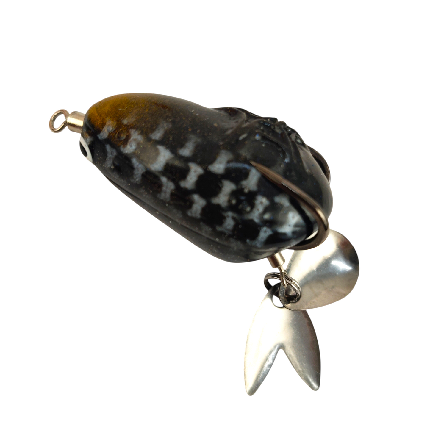 Morizo Double Spinner Frog Lures 4.5cm-6.5gms