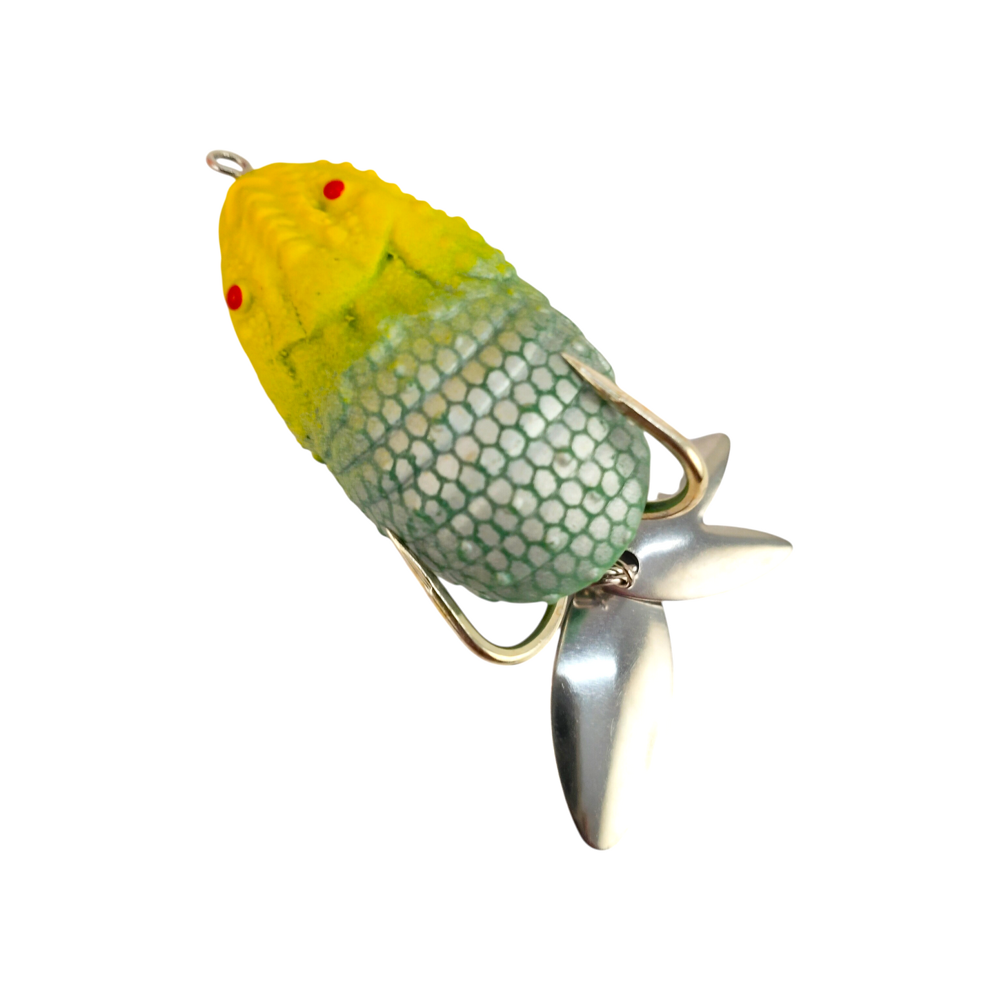 Morizo Double Spinner Frog Lures 4.5cm|7.5gms