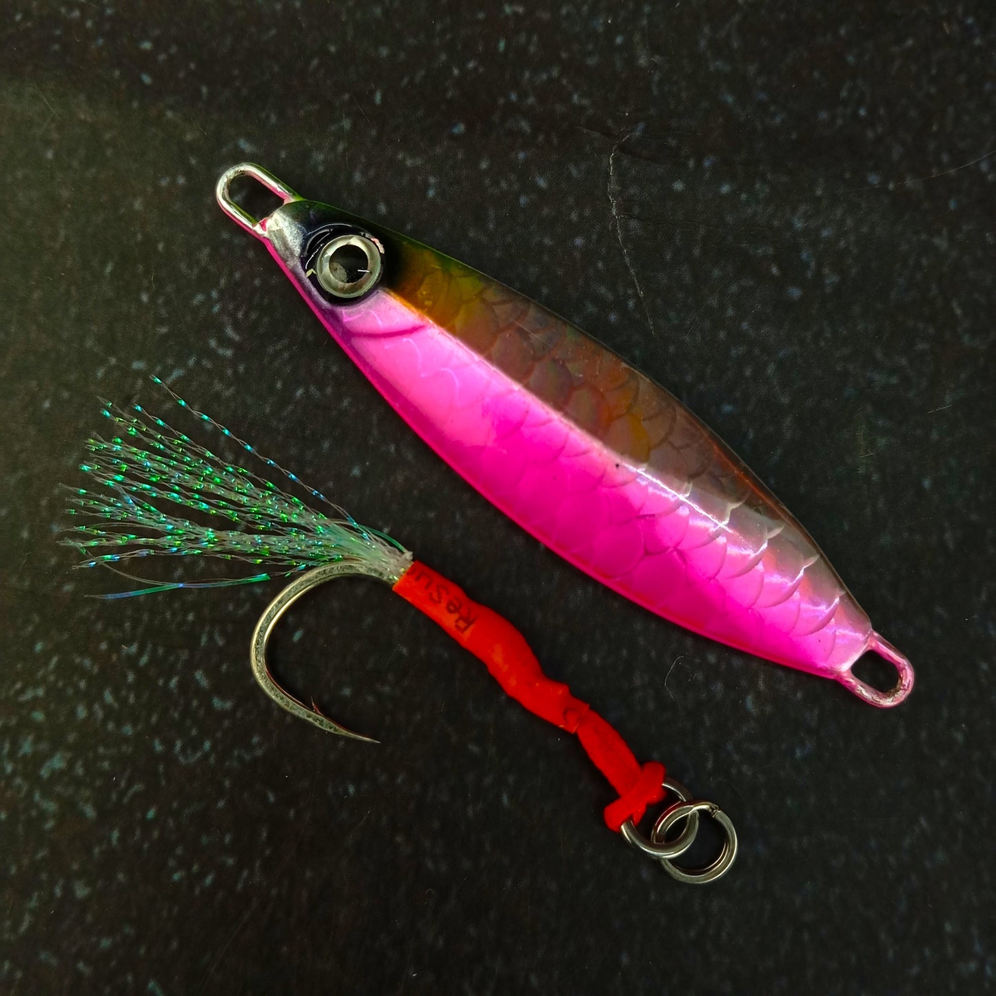 Murrvy Metal Jig 60gms With Assist Hook Combo