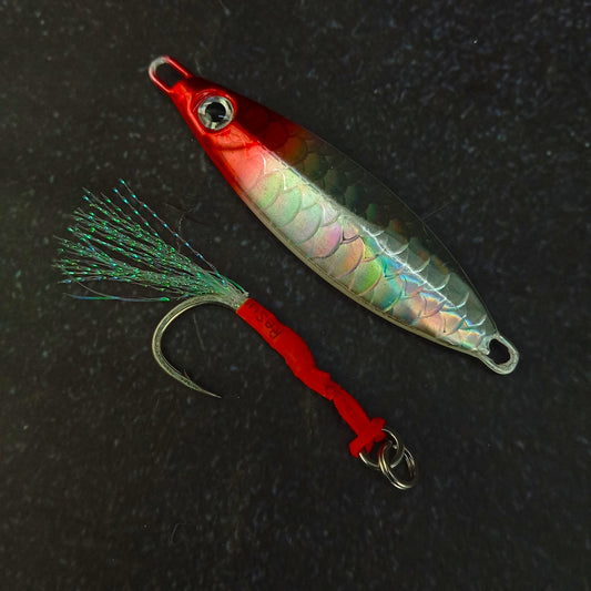Murrvy Metal Jig 60gms With Assist Hook Combo