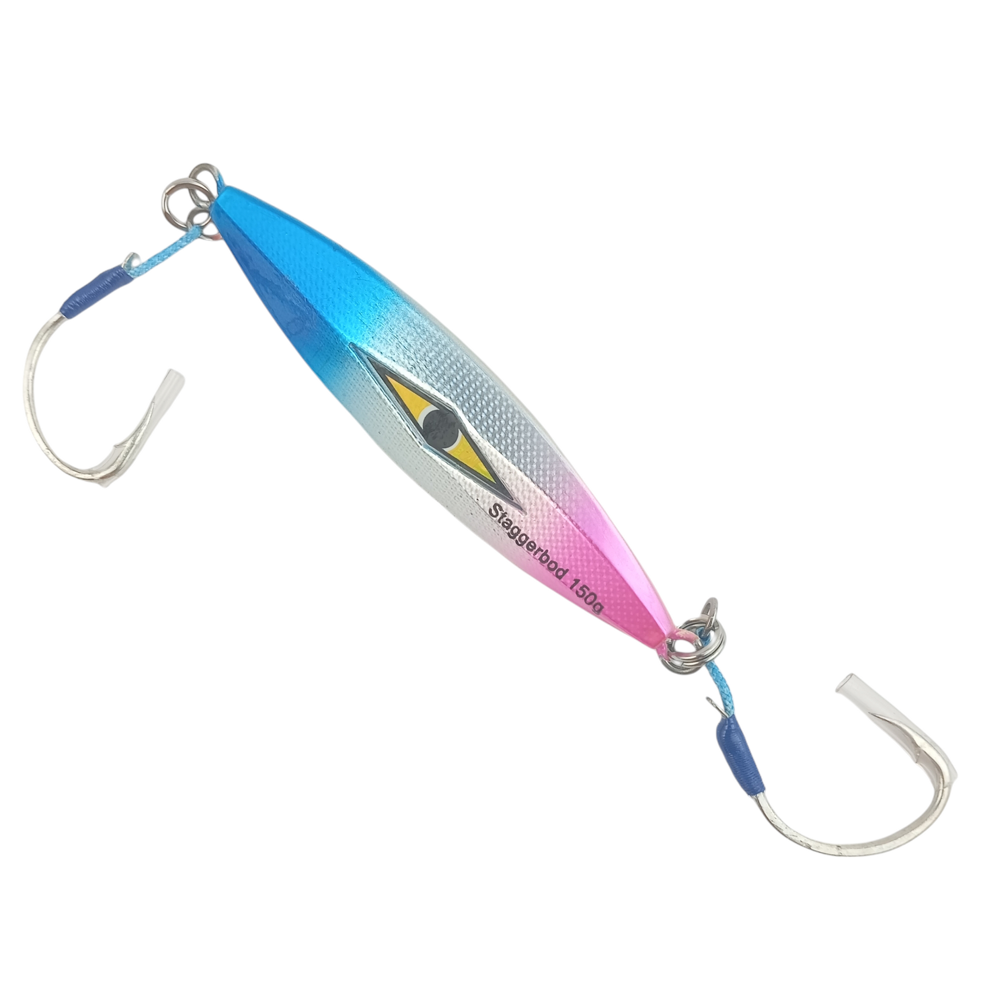 Mustad Staggerbod Jig 150gms Ultra Point Fishing Jig Lure Single Image White