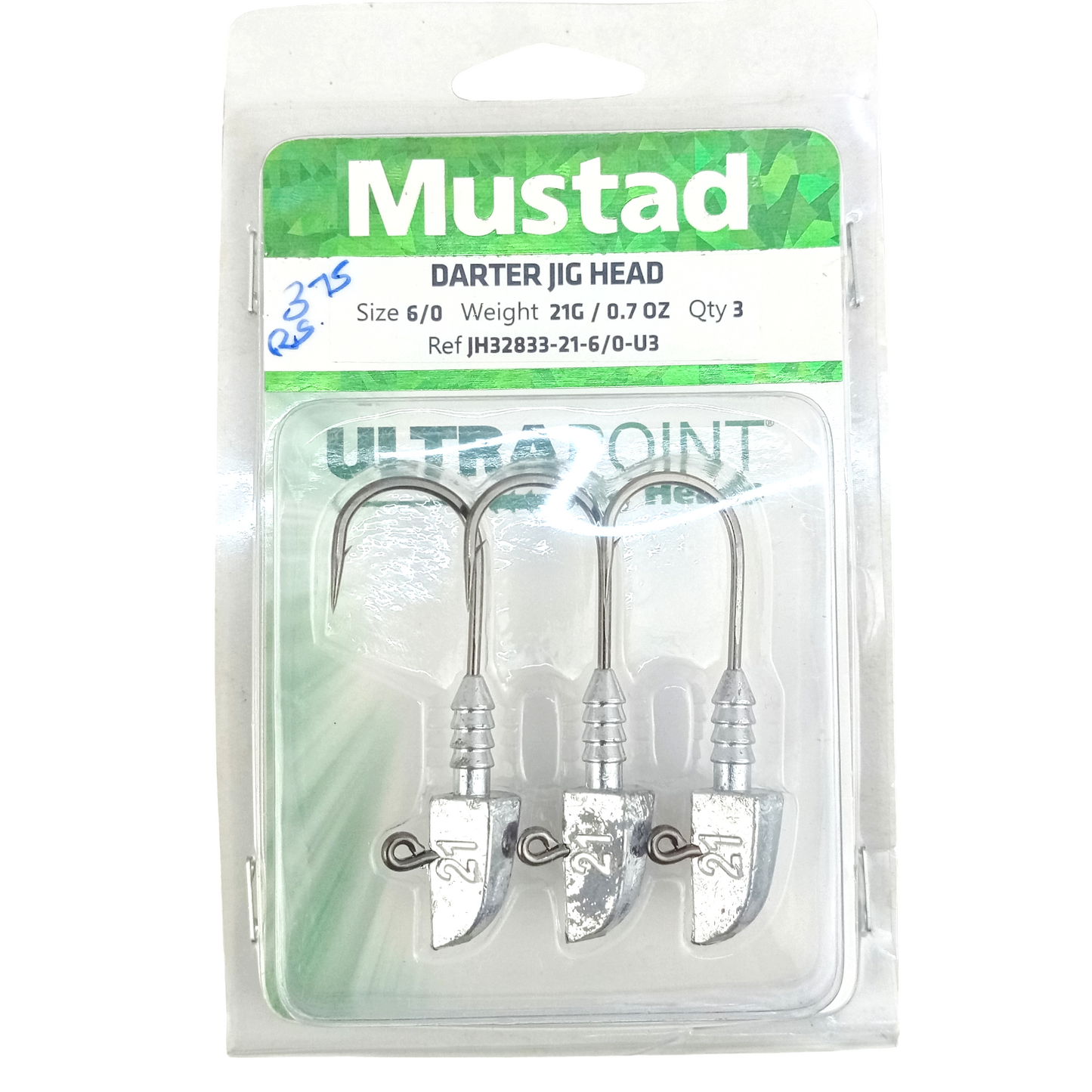 Mustad Darter Jig Head Size-6.0 Weight 21gms Full View