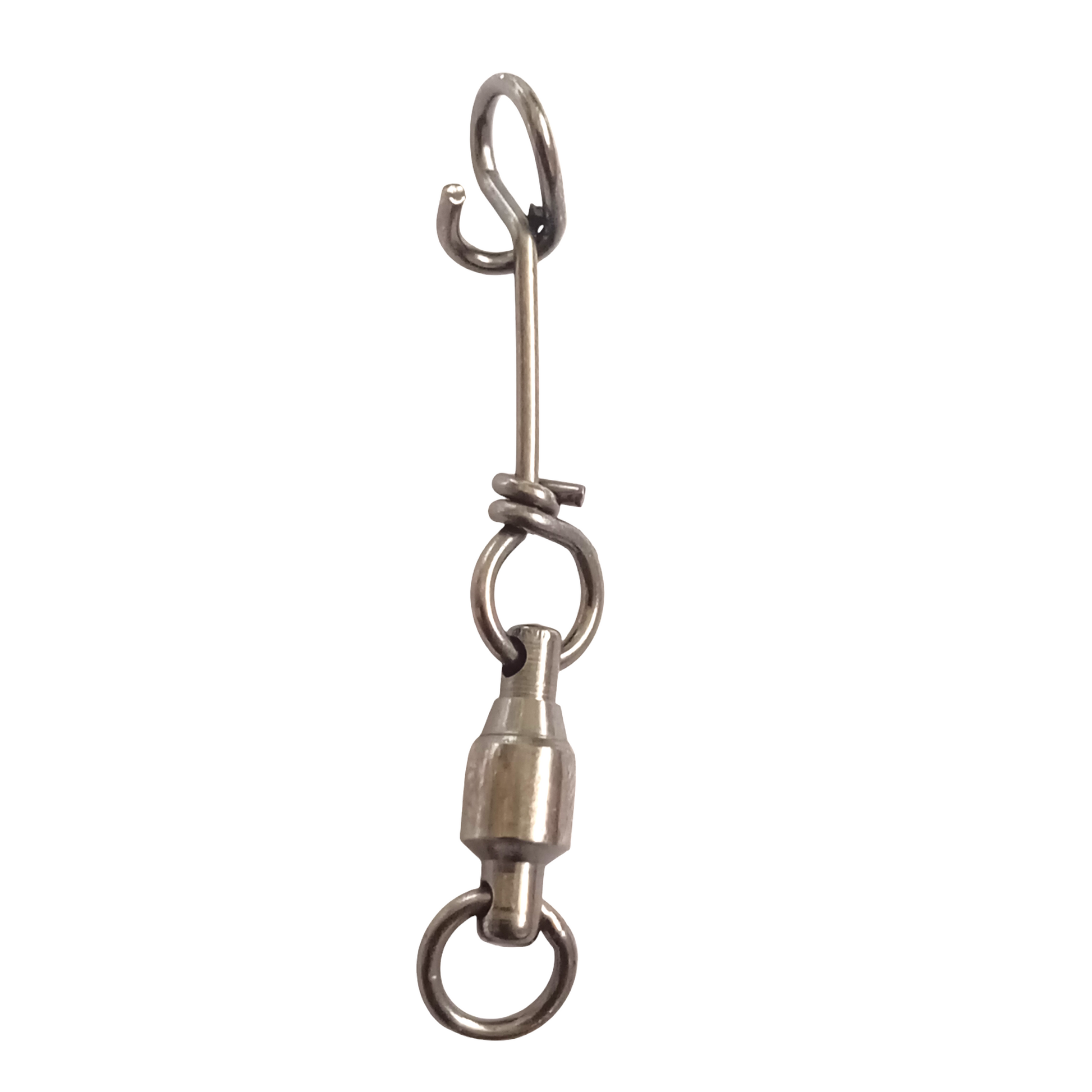 Mustad Fastach Clip Ball Bearing Swivel Size 2.3 Full ViewImage