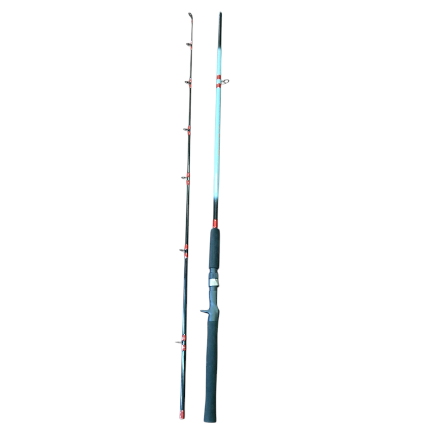 Nano Spin 7ft Baitcasting Fishing Rod Full Close Up Image