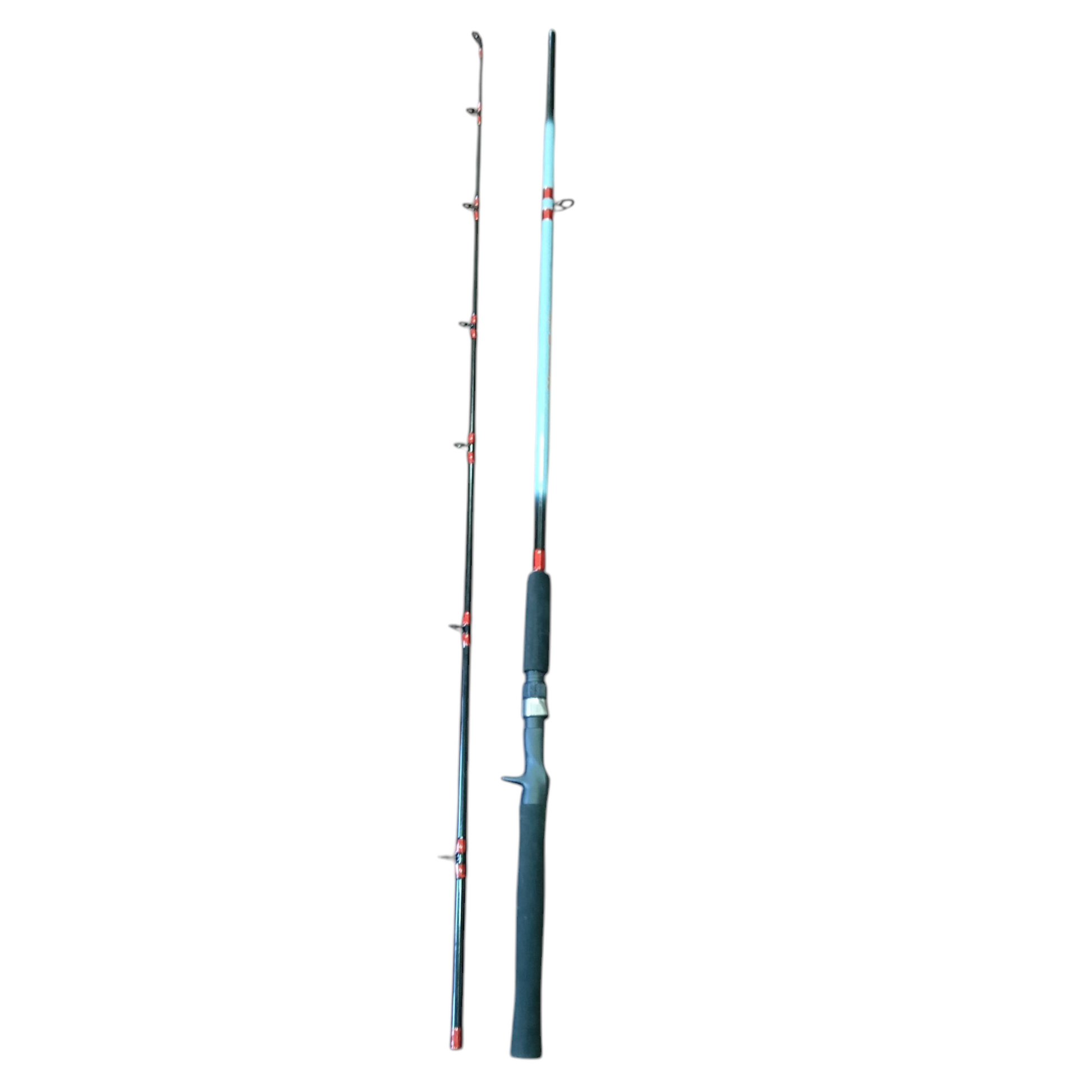 Nano Spin 7ft Baitcasting Fishing Rod Full Close Up Image