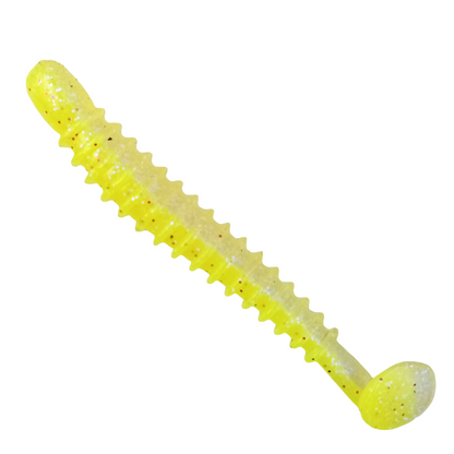 Owner Cultiva Tasty Worm Rock ‘N Bait RB-5Ring Kick Tail  3inch Chart Keimura Close Up Image