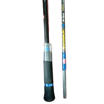 Butt Image Penn Black Hawk Jigging Casting 6Ft Fishing Rod PE 1.5-4 Jig 300g Max Drag 6kg Jigging Fishing Rod