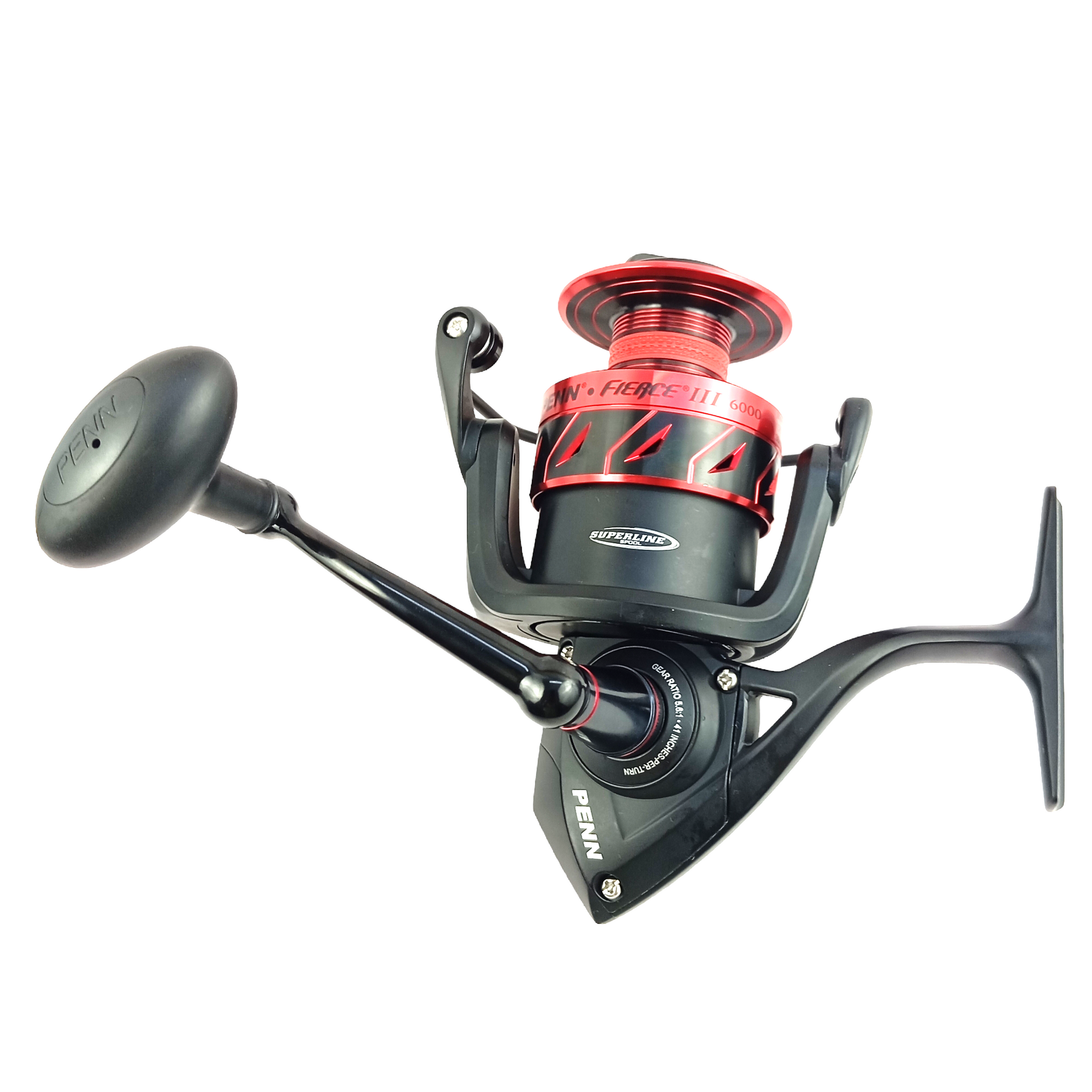 penn 6000 power graph iii spinning reel Penn Fierce III Spinning Fishing Reel