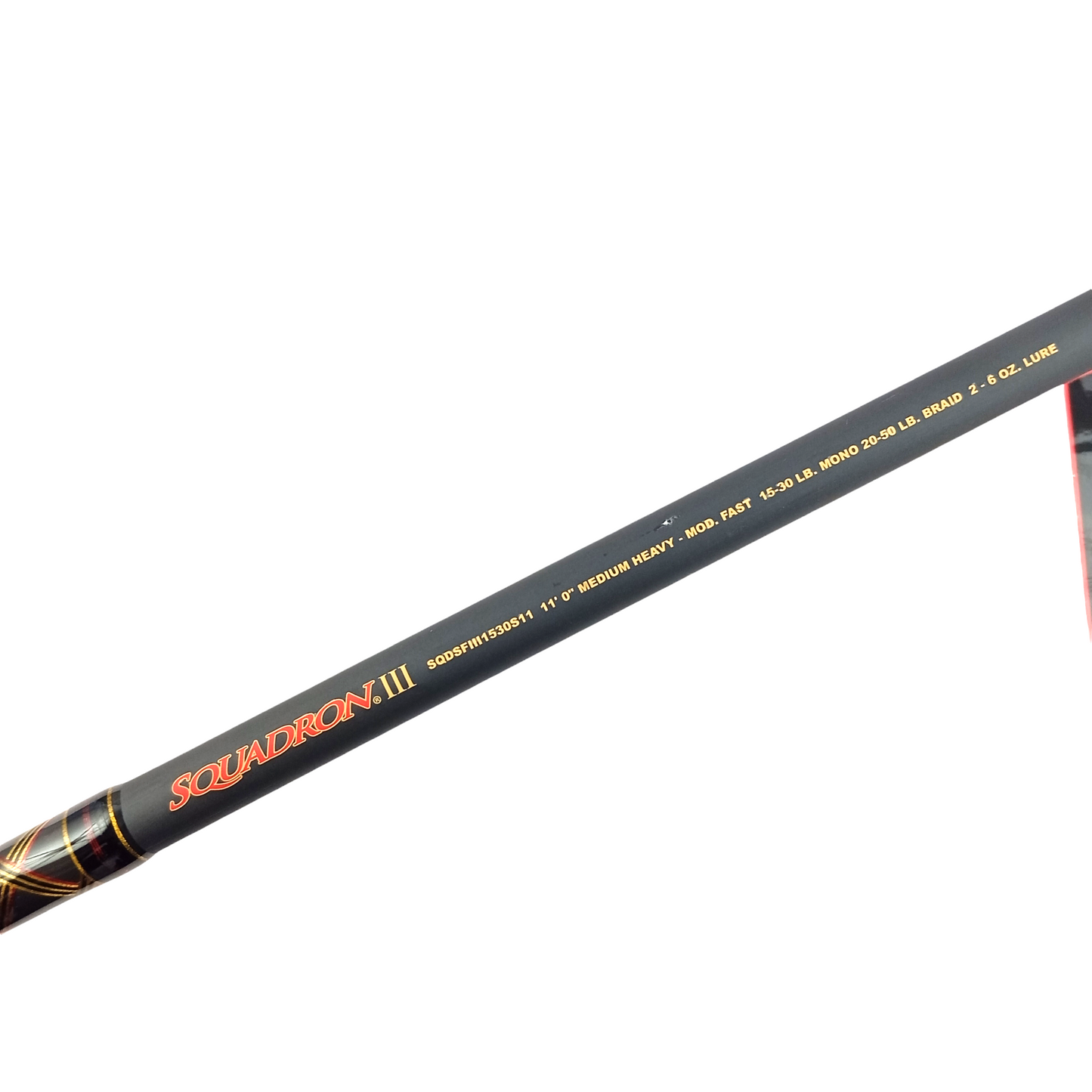 Penn Squadron III Surf ,11ft Spinning Fishing Rod Close Up Image