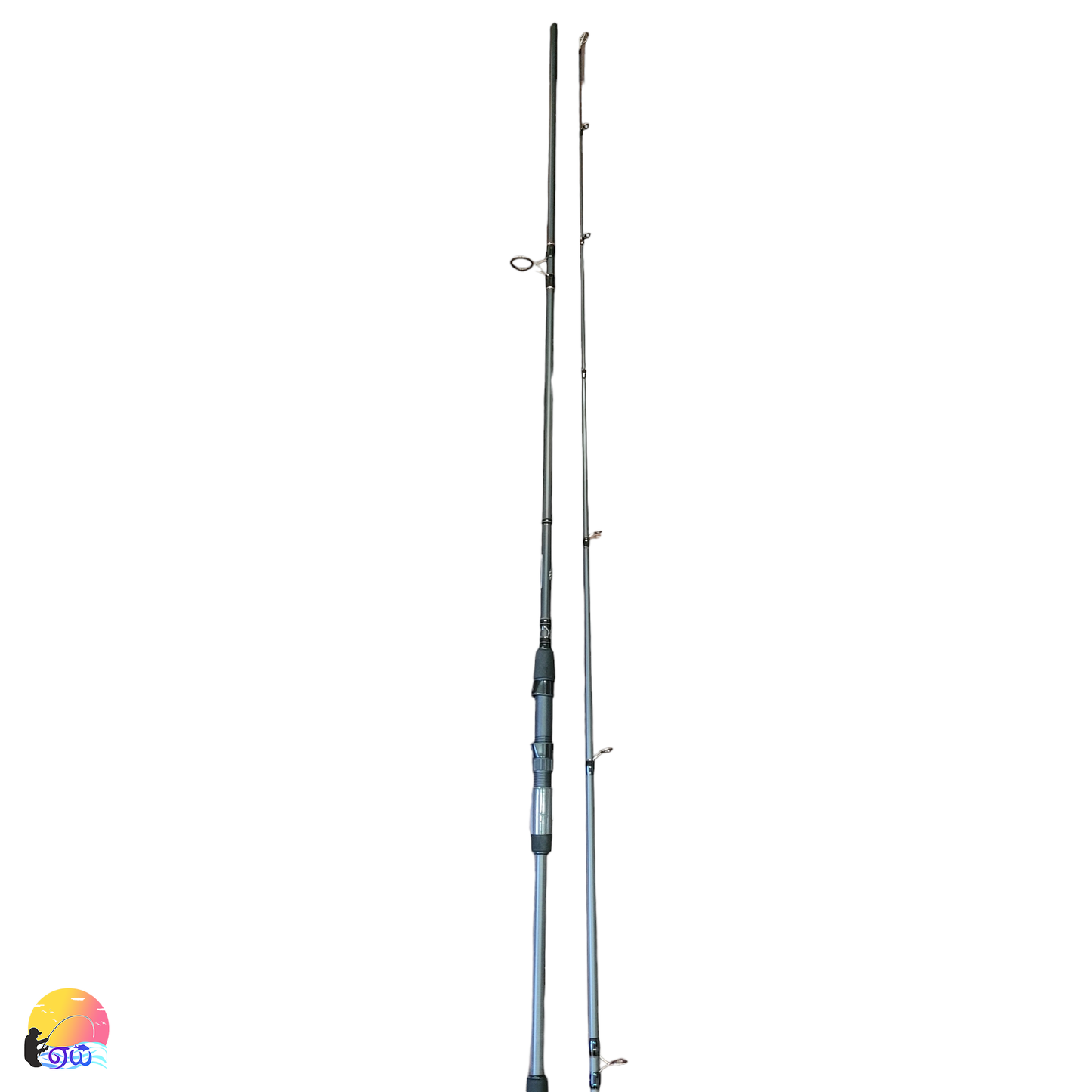 Shore Jigging & Light Shore Fishing Rod & Reel Combo With Braid