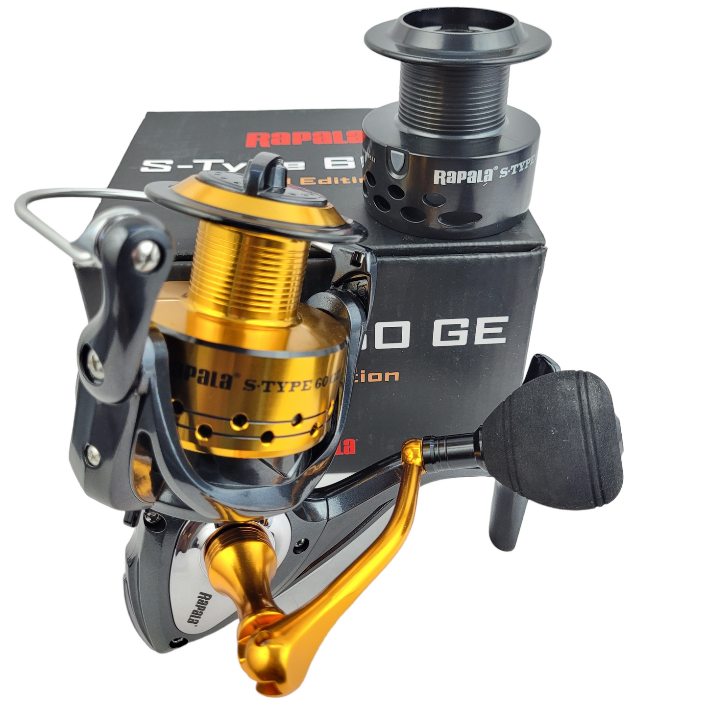 Rapala S-Type 50 GE | Gold Edition Spinning Reel