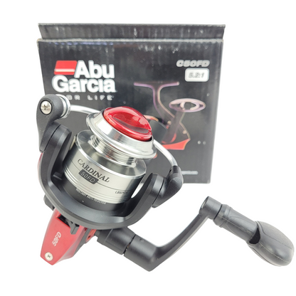 Abu Garcia Cardinal C50FD Ultralight Spinning Fishing Reel Image with box