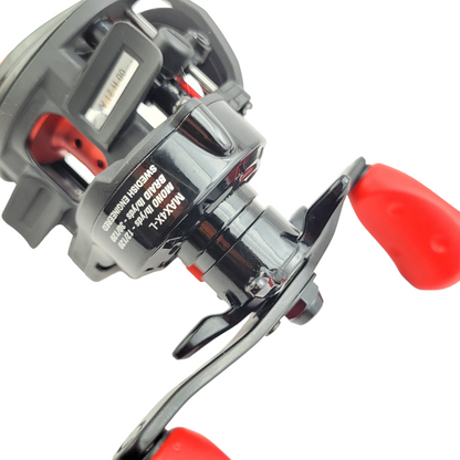 ABU GARCIA MAX4X-L BAITCAST REEL | Left Hand Retrieve