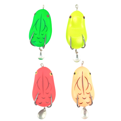 Frog Lure With Spinner | 5cm/11.5gm mulltiple images