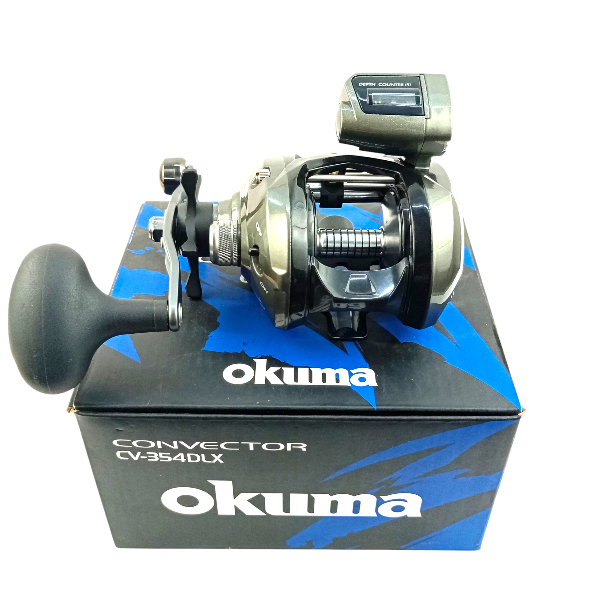 okuma 354dlx reel Okuma Convector CV-354DLX Baitcaster Low Profle Reel – Fish With Hanish Tackles