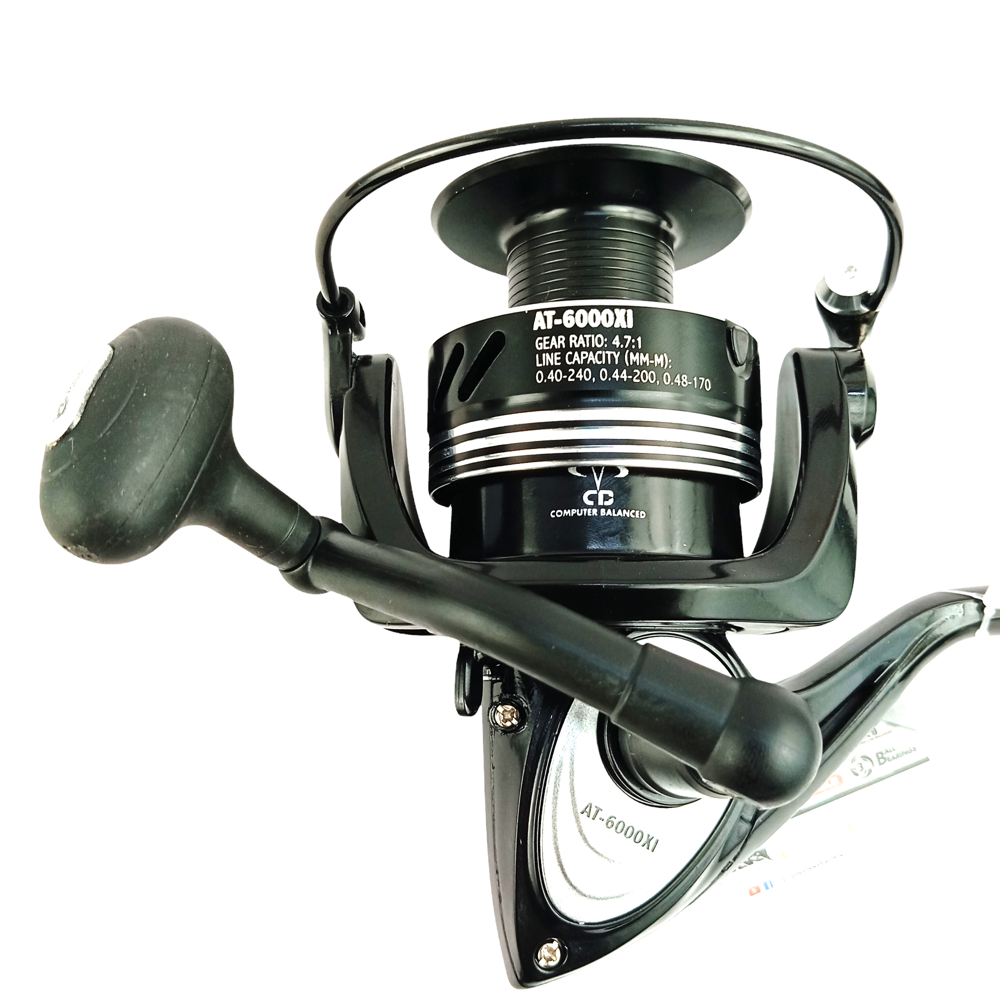 Pioneer  Argonaut XI AT-4000,AT-6000 XI Spinning Fishing Reel Close Up Image