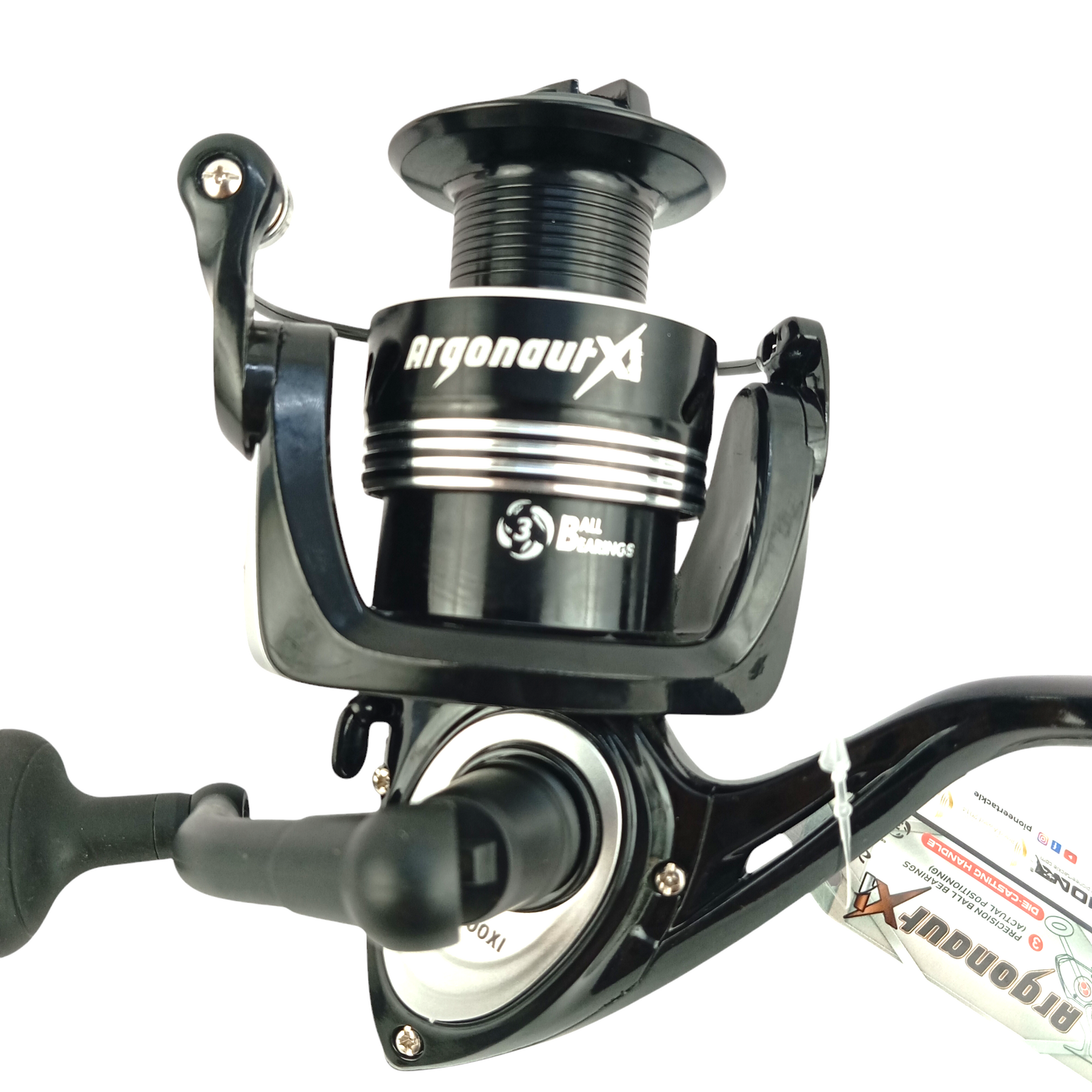 Pioneer  Argonaut XI AT-4000,AT-6000 XI Spinning Fishing Reel Close Up Image