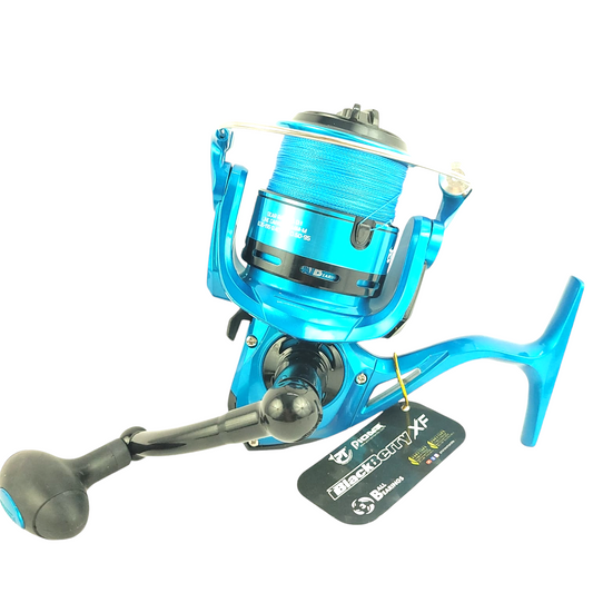 Pioneer Black Berry BB-4000XF-BB-6000XF Spinning Fishing Reel WIith Braid Line