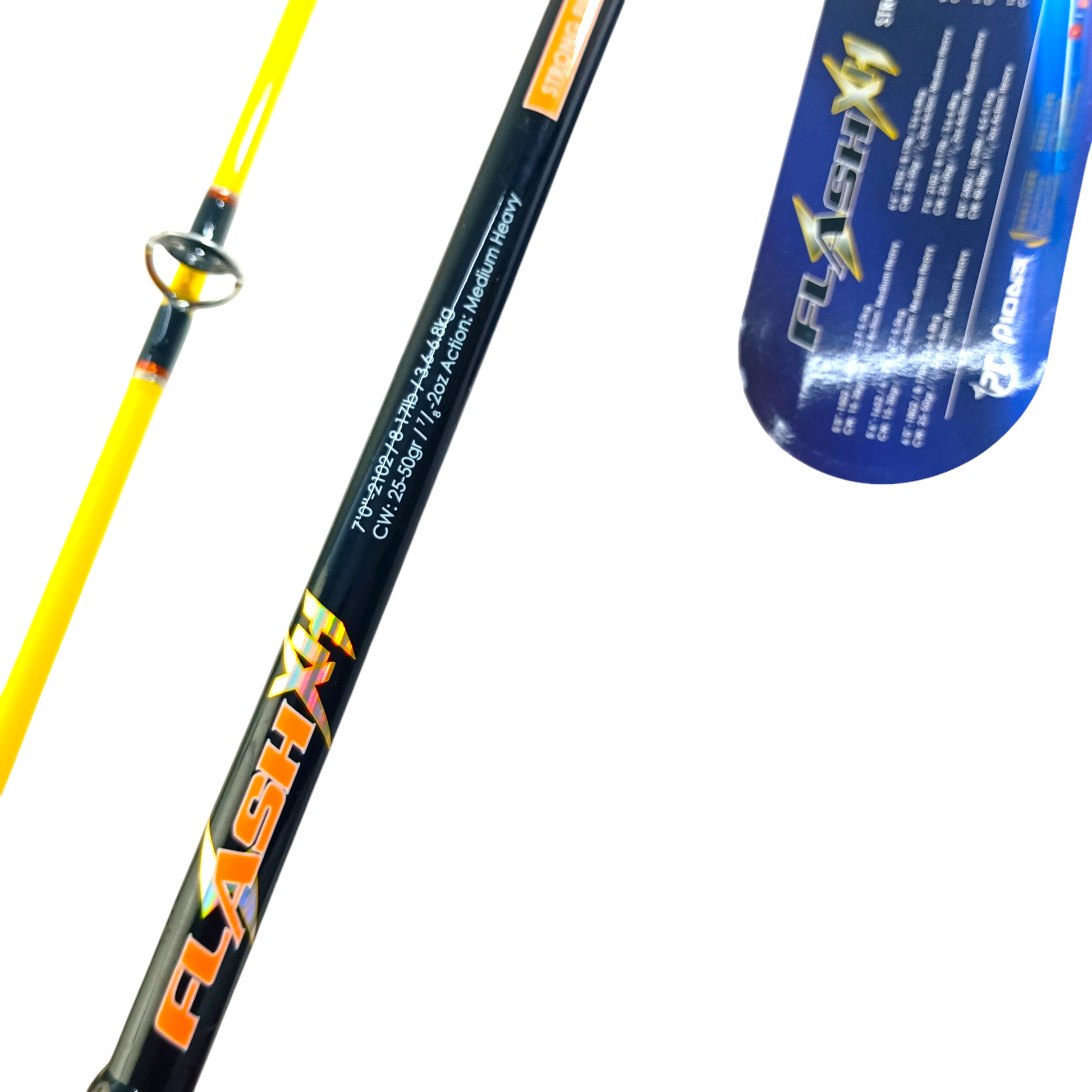 Pioneer Flash XH 7ft-8ft-10ft Spinning Fishing Rod Close Up Image