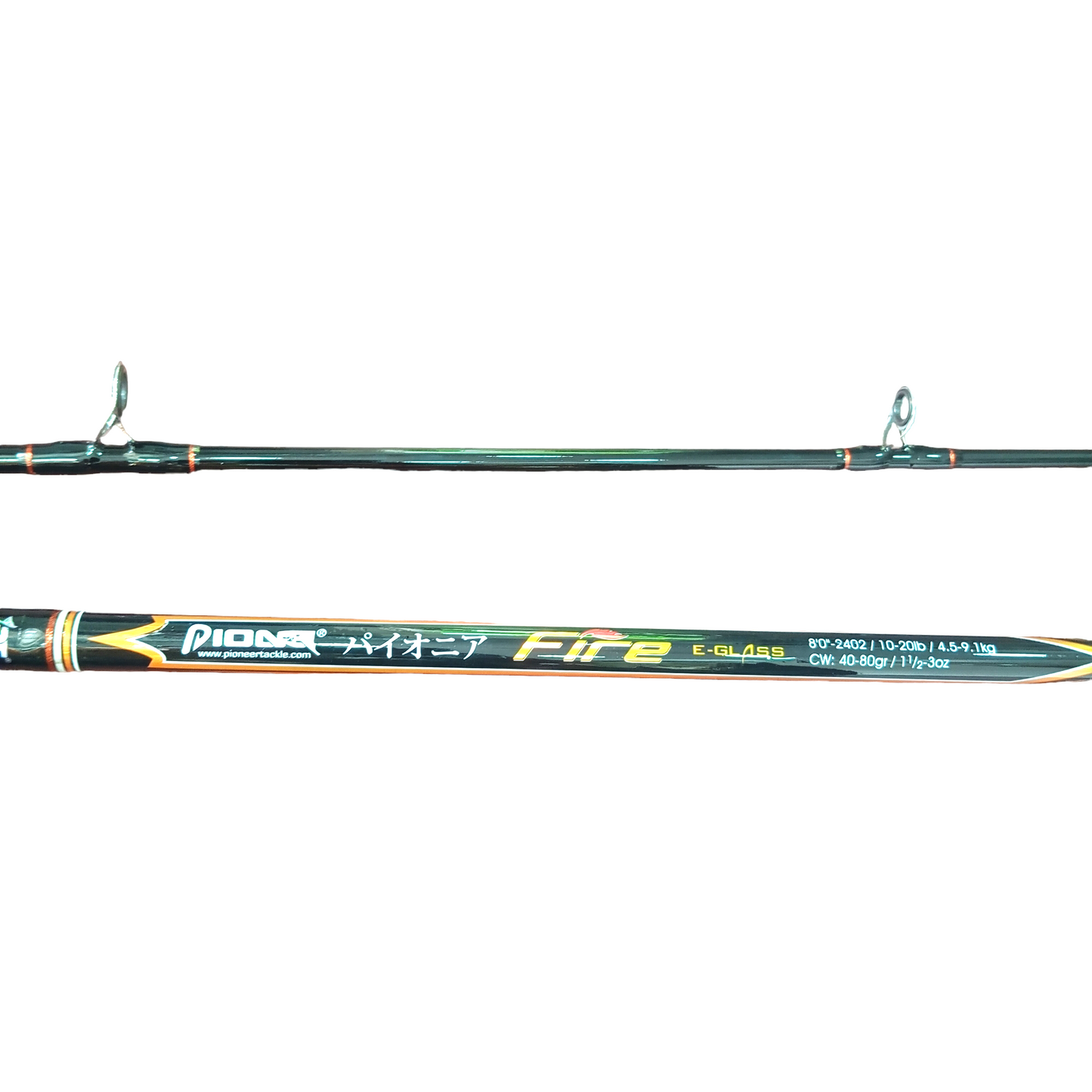 Pioneer Fire E-Glass 8Ft 9Ft 10ft Spinning Fishing Rod