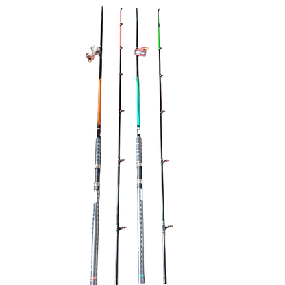 Pionner Fire E-Glass 10ft Spinning Fishing Rod Full View Close Up Image