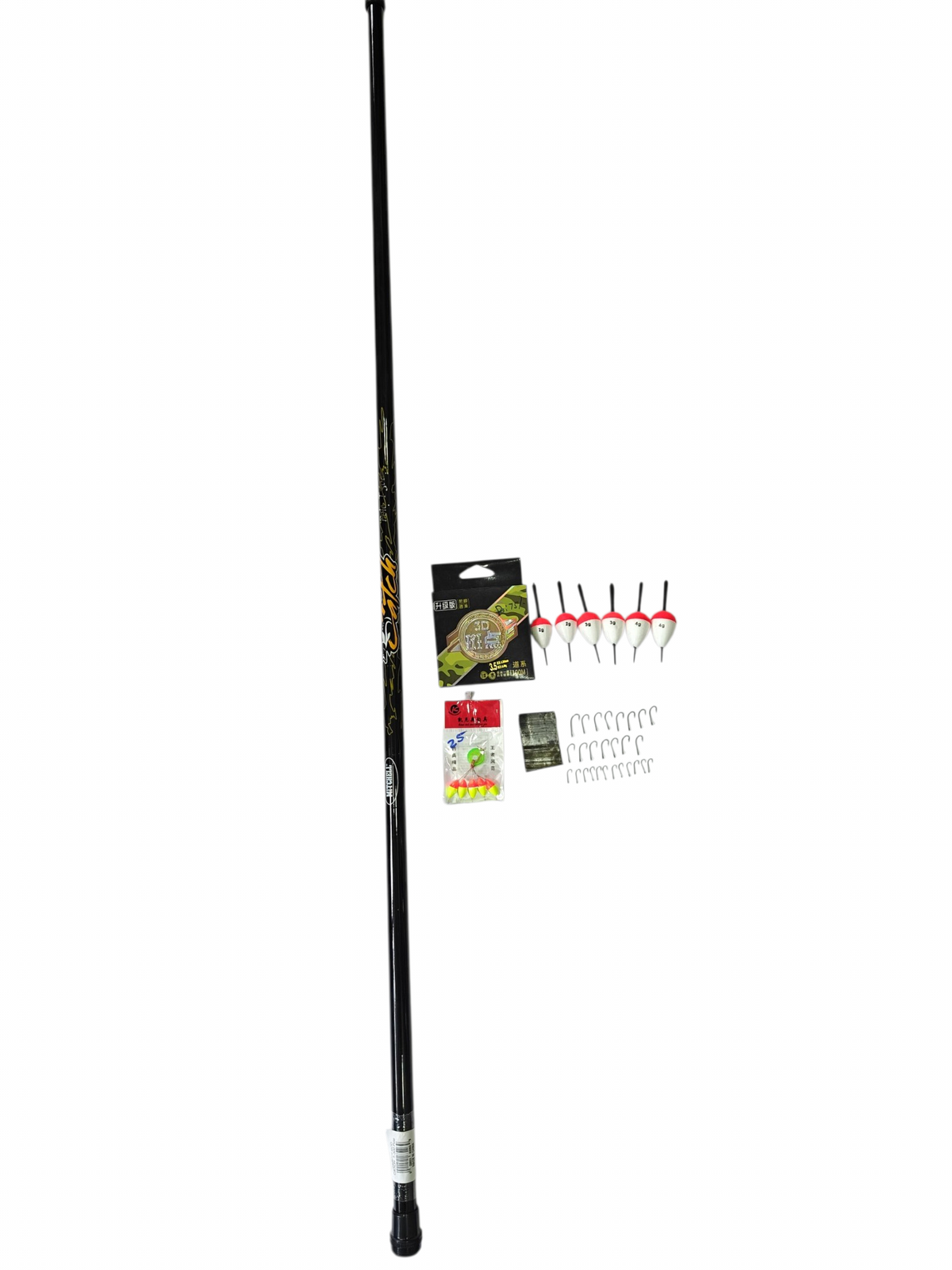 Pole Rod Combo for Tilapia & Saltwater
