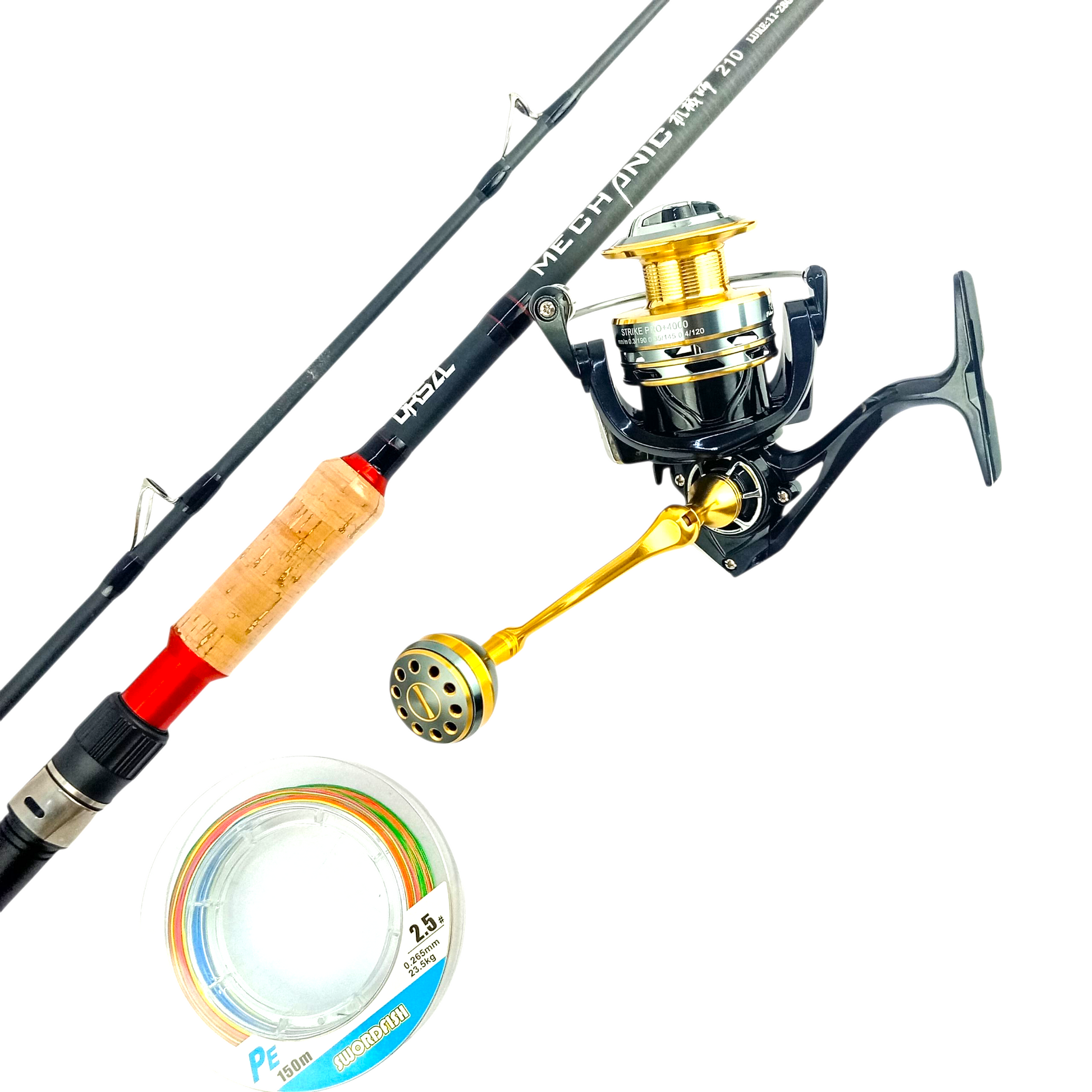cheapest fishing rod and reel combo Premium Snakehead Fishing Rod & Reel Combo – Fish With Hanish Tackles