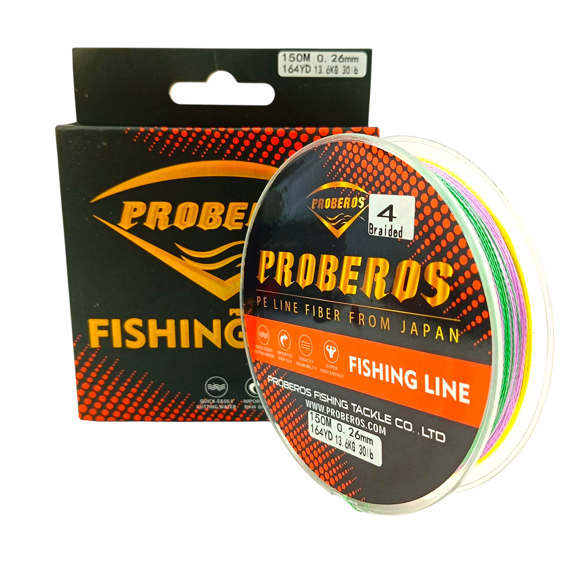 Fhing Line Proberos 4X Fishing Braided Line -150m – Fish With Hanish Tackles