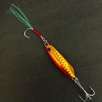Pushpa Jigs Lure with Single Assist and Treble Hooks |40gms