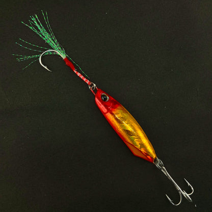 Pushpa Jigs Lure with Single Assist and Treble Hooks  |40gms
