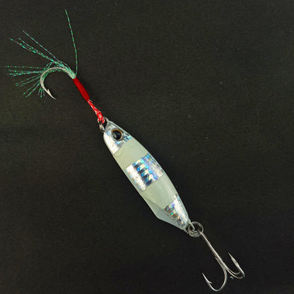 Pushpa Jigs Lure with Single Assist and Treble Hooks  |40gms