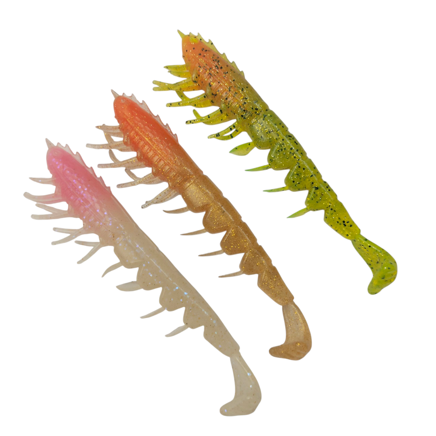 Rapala CrushCity Imposter Soft  Shrimp Lure  |4.5inch| 14gms -Single Pc