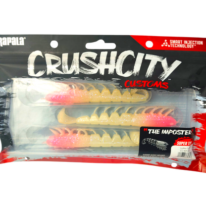Rapala CrushCity Imposter Soft  Shrimp Lure  |4.5inch| 14gms -Single Pc