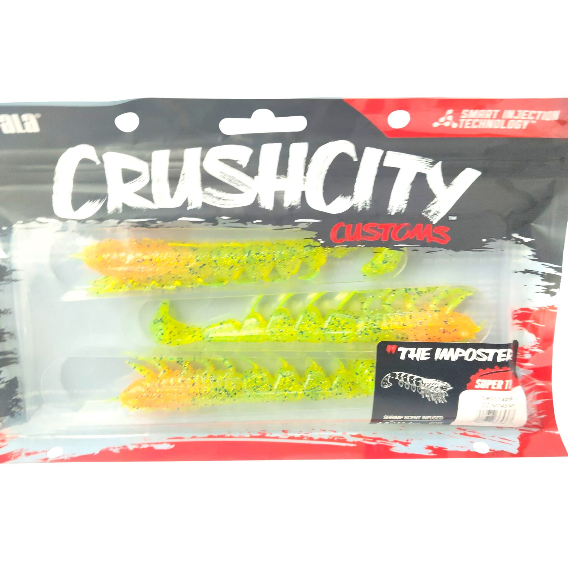 Rapala CrushCity Imposter Soft  Shrimp Lure  |4.5inch| 14gms -Single Pc
