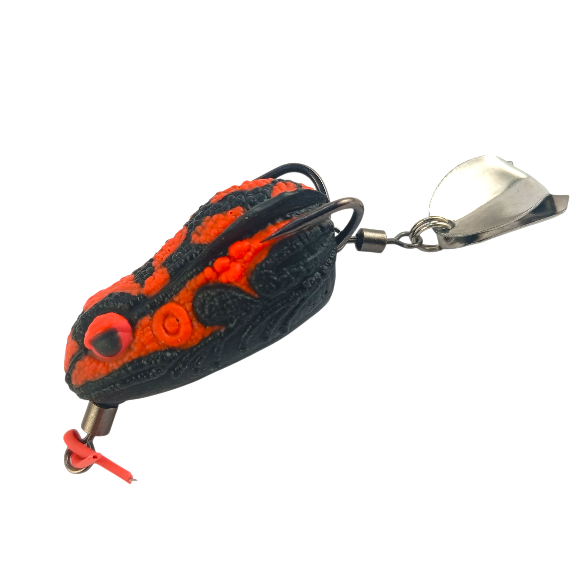 Real Warrior Dr Frog Croaky Size 4.5cm 11gms| Hand Made Fishing Frog Lure