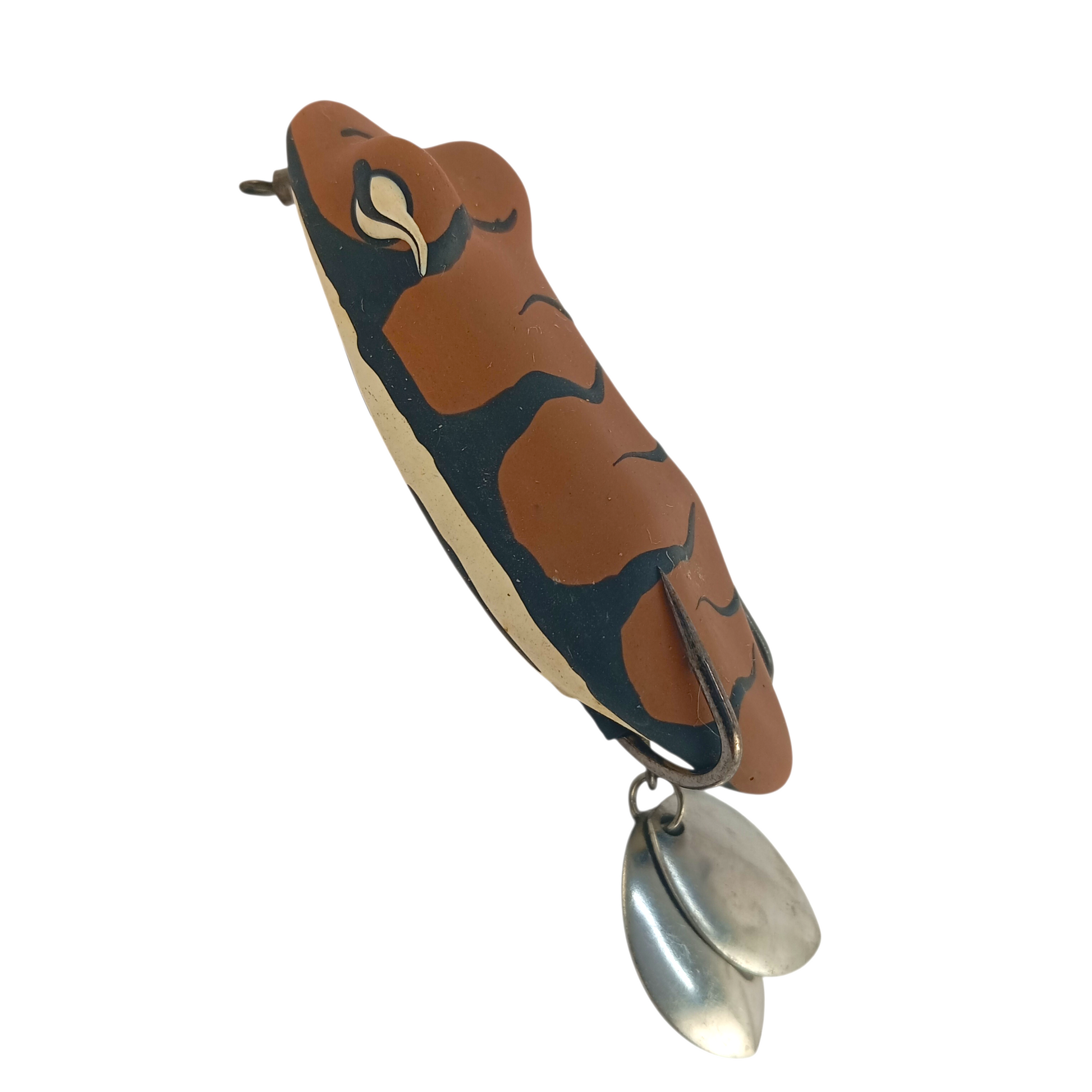 Real Warrior Jungle Frog Size 14-15gms 7cm| Hand Made Fishing Frog Lure