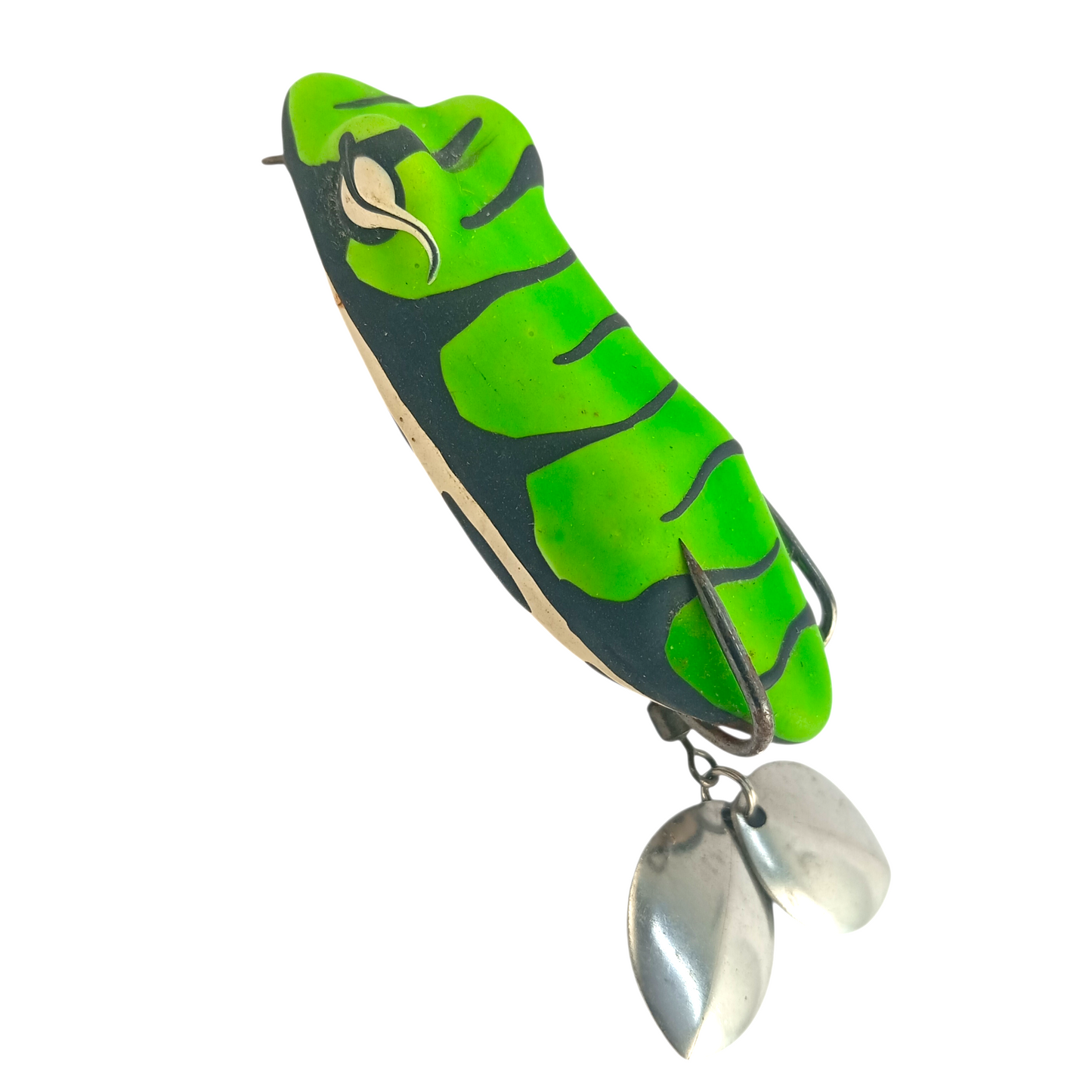 Real Warrior Jungle Frog Size 14-15gms 7cm| Hand Made Fishing Frog Lure