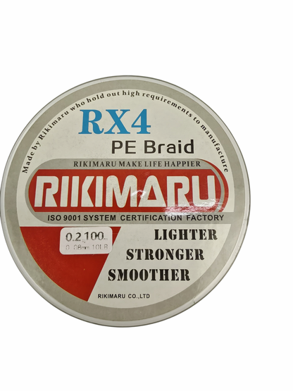 Rikimaru 4X-Pro Braided Line 100m-Spools