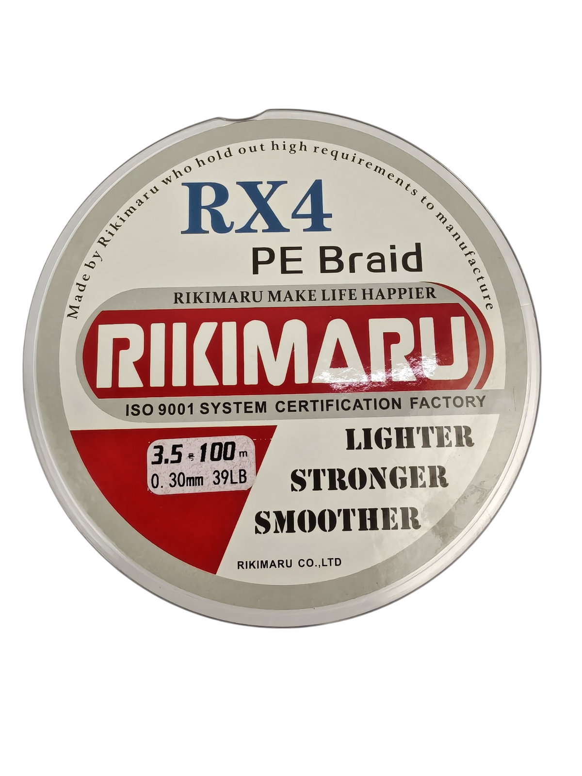 Rikimaru 4X-Pro Braided Line 100m-Spools