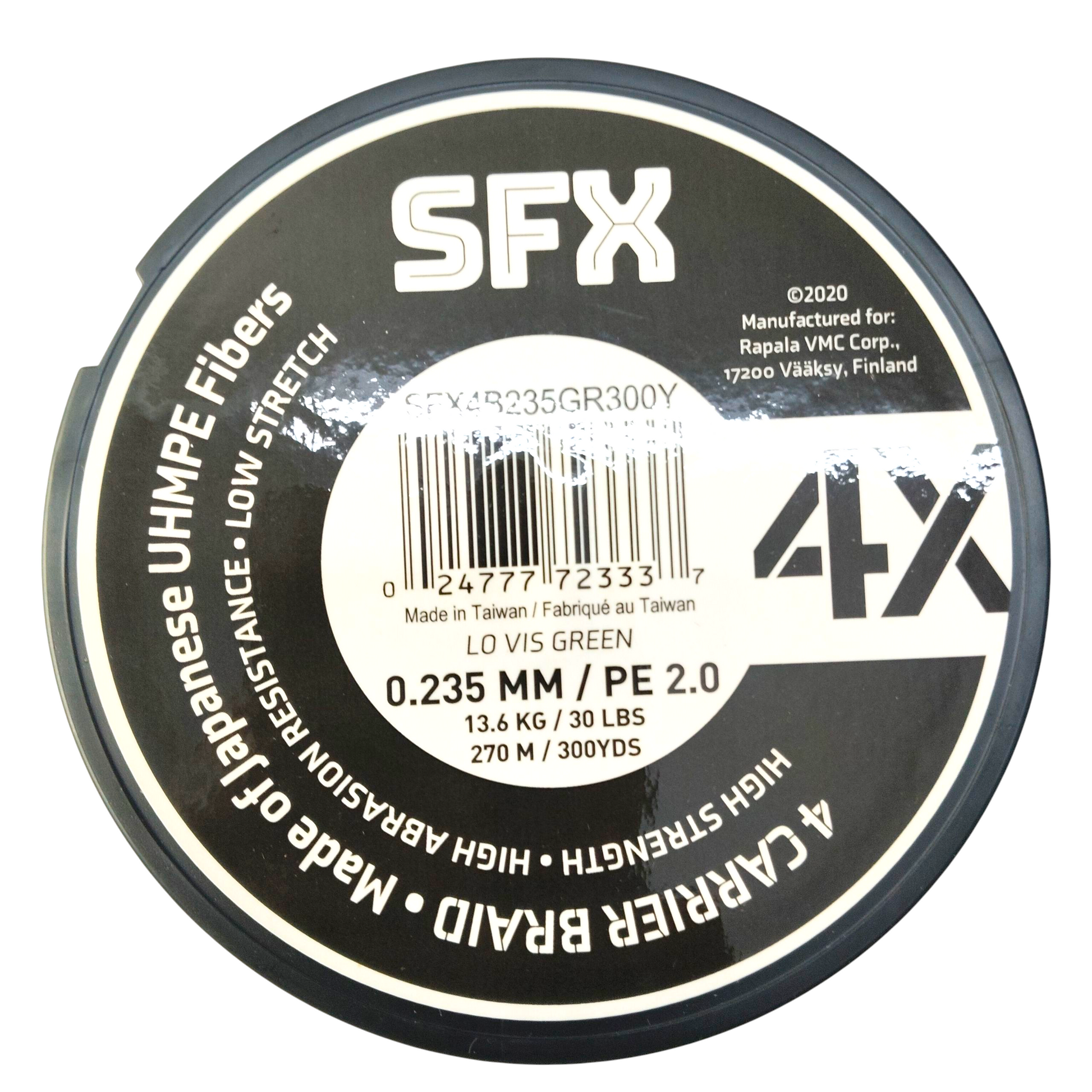 SFX 4X Premium Braided Fishing Line