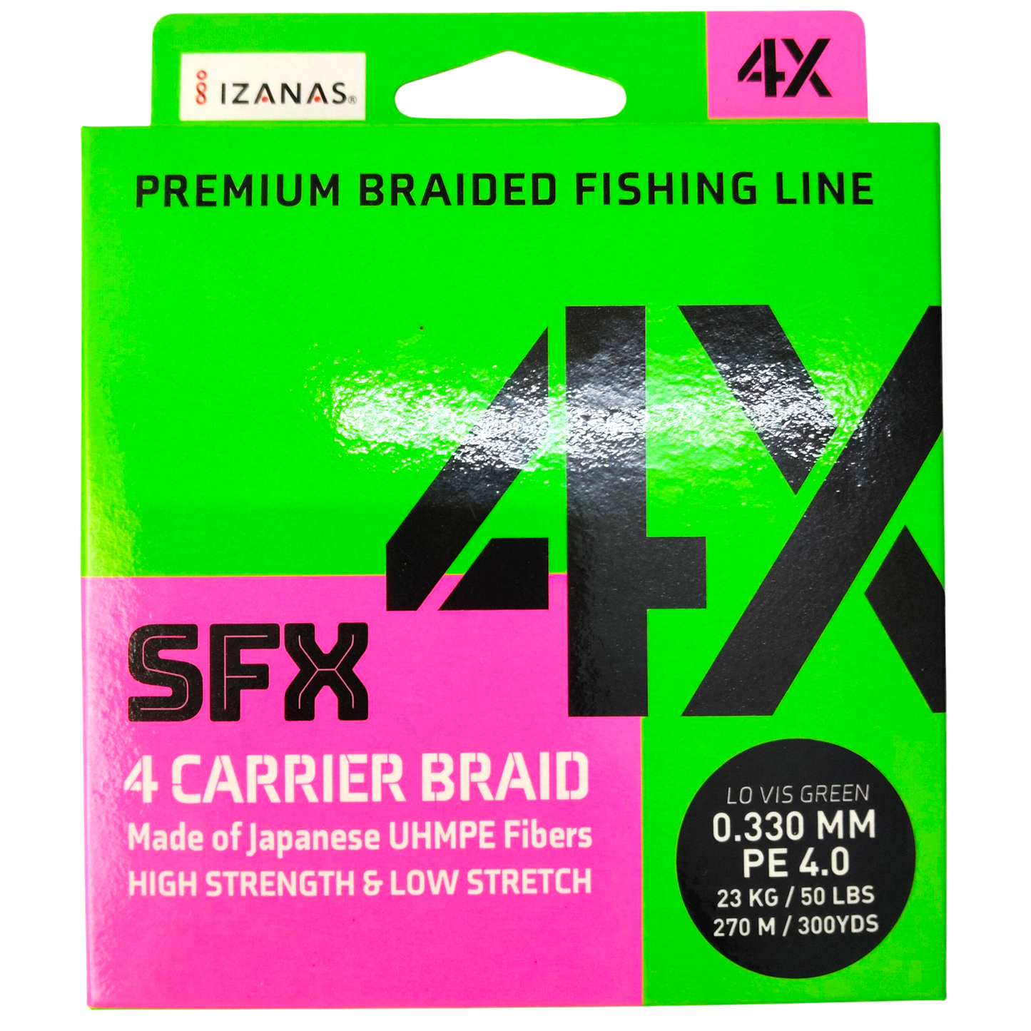 SFX 4X Premium Braided Fishing Line