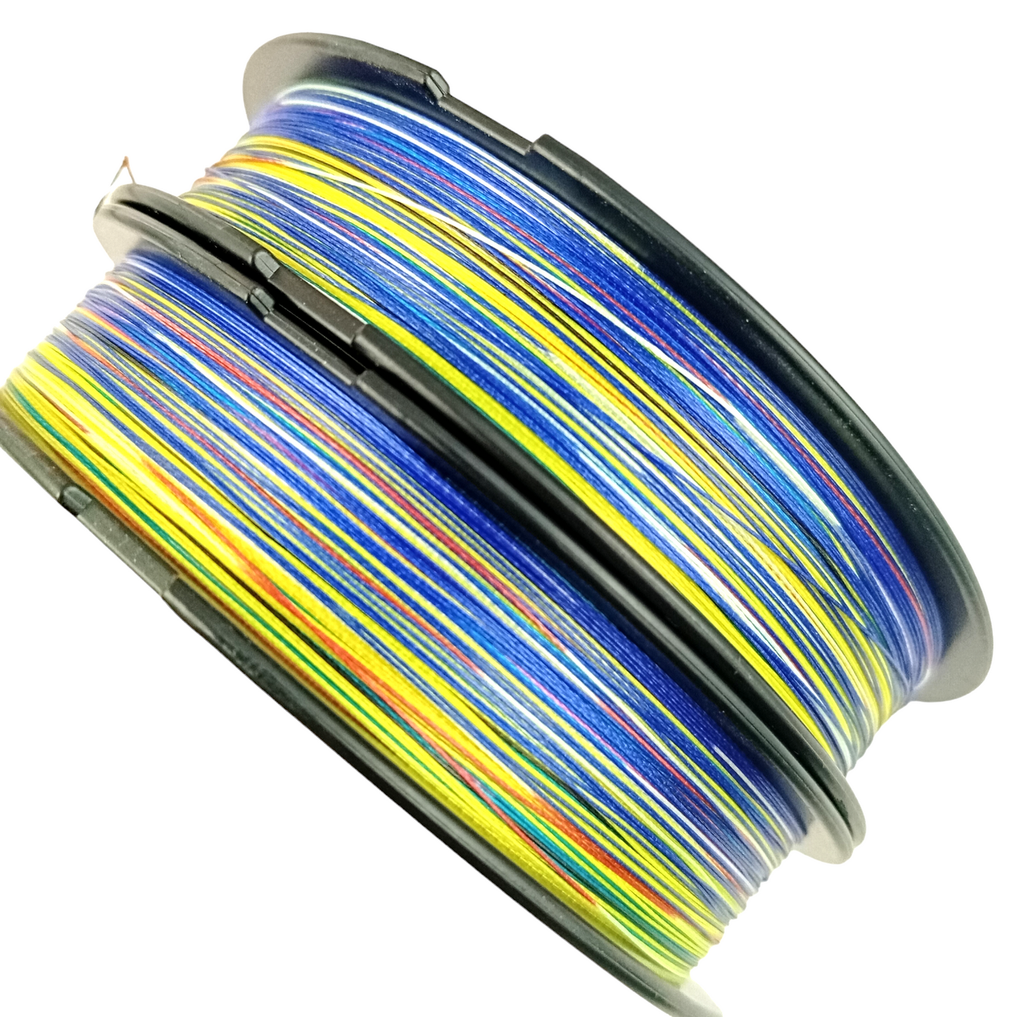 SFX 8X Premium Braided Multi Color Fishing Line Close Up Image