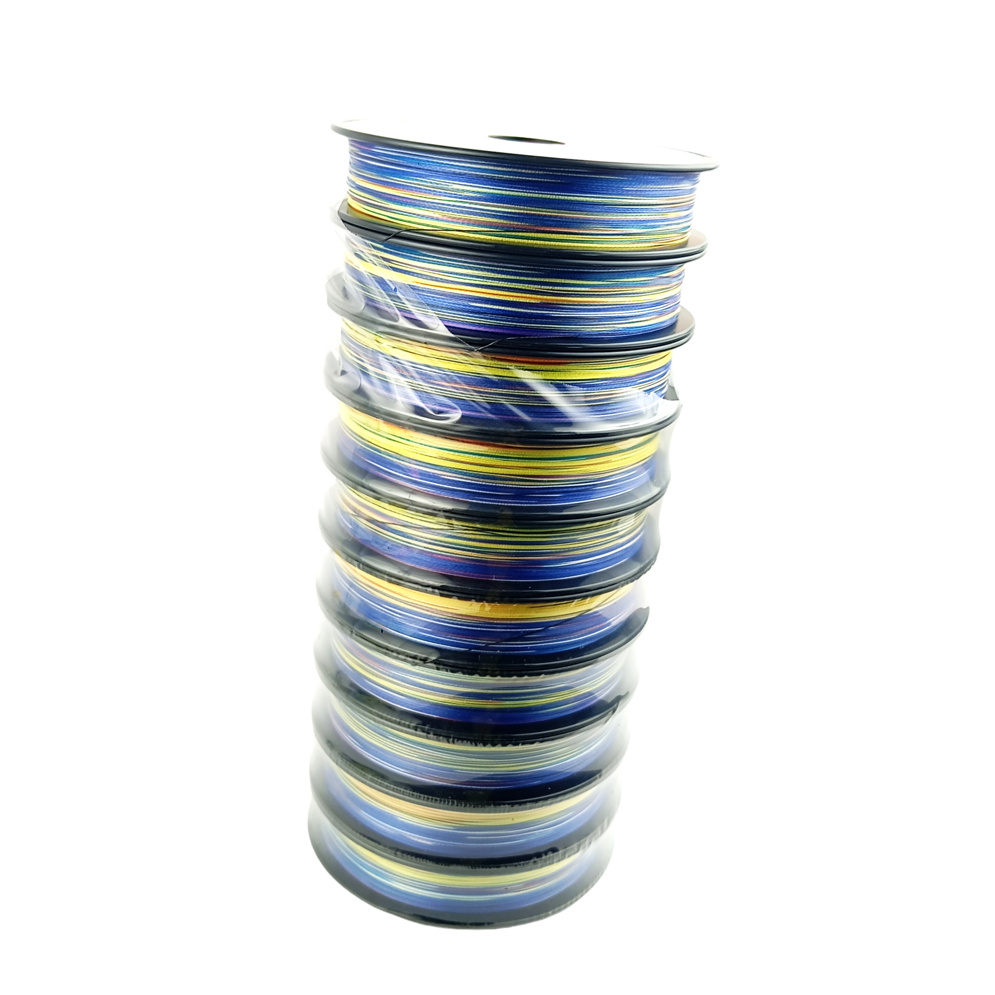 SFX 8X Premium Braided Multi Color Fishing Line Close  Image